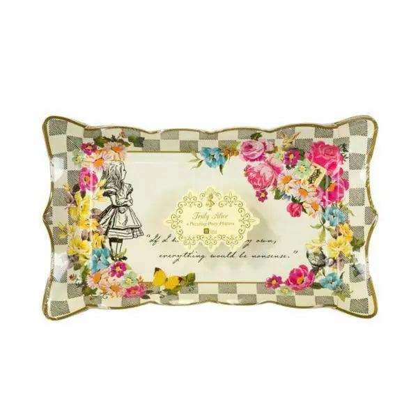 Serveringsfat 4-pack Schackrutor